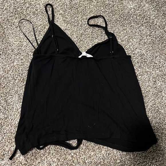 Black Tank. Gently used. - Picture 2 of 2